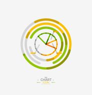 Line graph chart icon N84