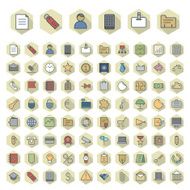 Thin Line Icons For Business and Finance N6