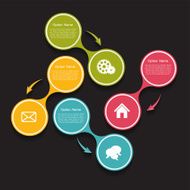 Infographic Templates for Business Vector Illustration N1946