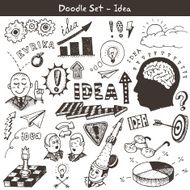 Doodle set - Idea Vector illustration N2
