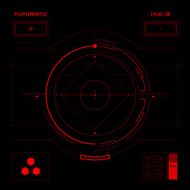 futuristic user interface HUD N19