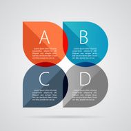 Modern business banner options infographics Vector illustration N5