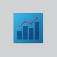 Business Graph Vector Icon