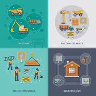 Construction Flat Set