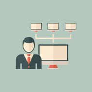 Administrator Flat Icon