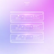 Transparent glossy panel on blurred background N4