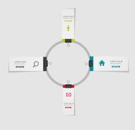 Infographic Templates for Business Vector Illustration N1962