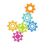 Colored Gears - VECTOR N2