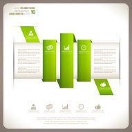 Minimal infographic template N47