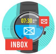email by smart watch