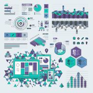 Flat UI Infographic Elements N8