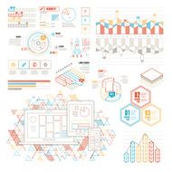 Line UI Infographic Elements N9