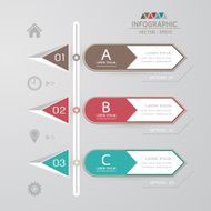Design template for infographic banners or website N10