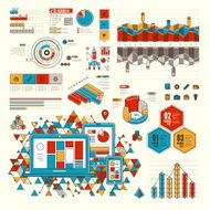 Flat UI Infographic Elements N9