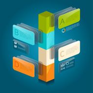 infographic isometric graph N4