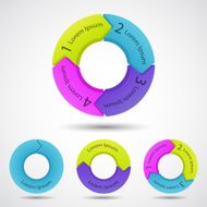 Modern vector template for your business project N340