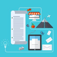 vector modern business development background
