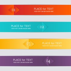 Abstract business info graphics template with icons N153