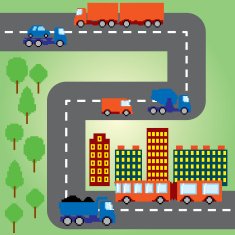 Pixel transportation infographic set Old school computer graphic style N3