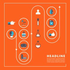 Set vector icons of fuel and petroleum industries N5