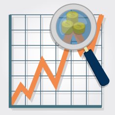 Graphical analysis with coins