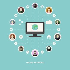 Social network concept N14