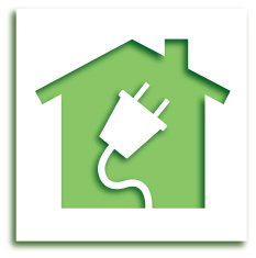 Cut Out Plug House icon