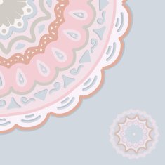 Abstract background of circular elements N7