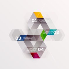 Abstract geometric background N285