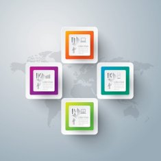 Infographics vector design template N392