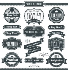 Vintage Badges free image download