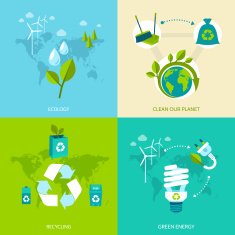 Ecology and recycling set