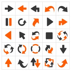 arrows icons N9