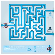 Water Pipeline Business Infographic N9