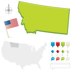 Montana State Map N2