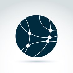Vector abstract icon symbol N15