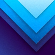 Abstract blue paper triangle shapes background N4