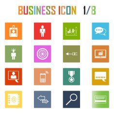 Vector 16 bussiness icon set N2