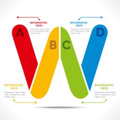 creative alphabet info-graphics N19