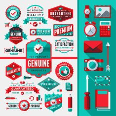 Flat Labels & Objects Toolkit N2