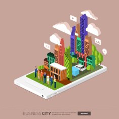 City on smartphone N10