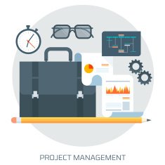 Project Management theme flat style minimal stylish colorful N2