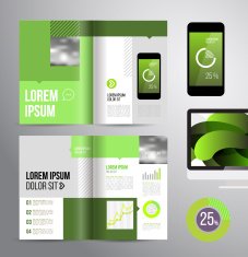 Brochure template N87