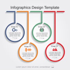 Infographic design template Vector illustration N71