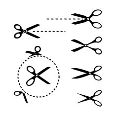 Scissors Template N2