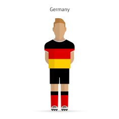 Germany football player Soccer uniform N2