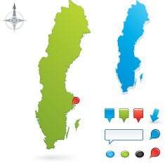 Sweden Map N5