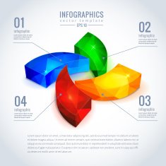 Business Infographics 3D style Vector illustration N7