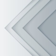 Abstract gray and white paper triangle shapes background