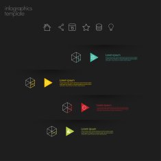 Modern infographics template N113